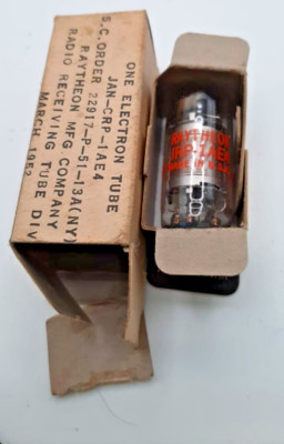 Raytheon 1AE4 Röhre  Elektronenröhre Radioröhre Vintage Tube