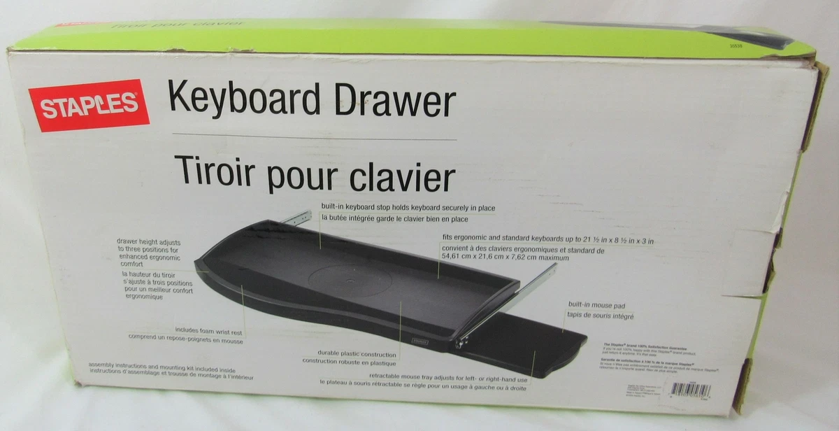 Staples keyboard drawer deals
