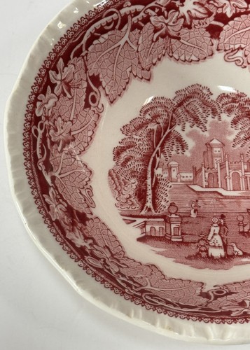 Mason’s Vista Red/Pink Ironstone England - 6” Cereal Bowl - Picture 2 of 9