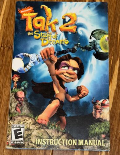 Tak 2: The Staff of Dreams PlayStation 2 PS2 nur Handbuch - KEIN SPIEL