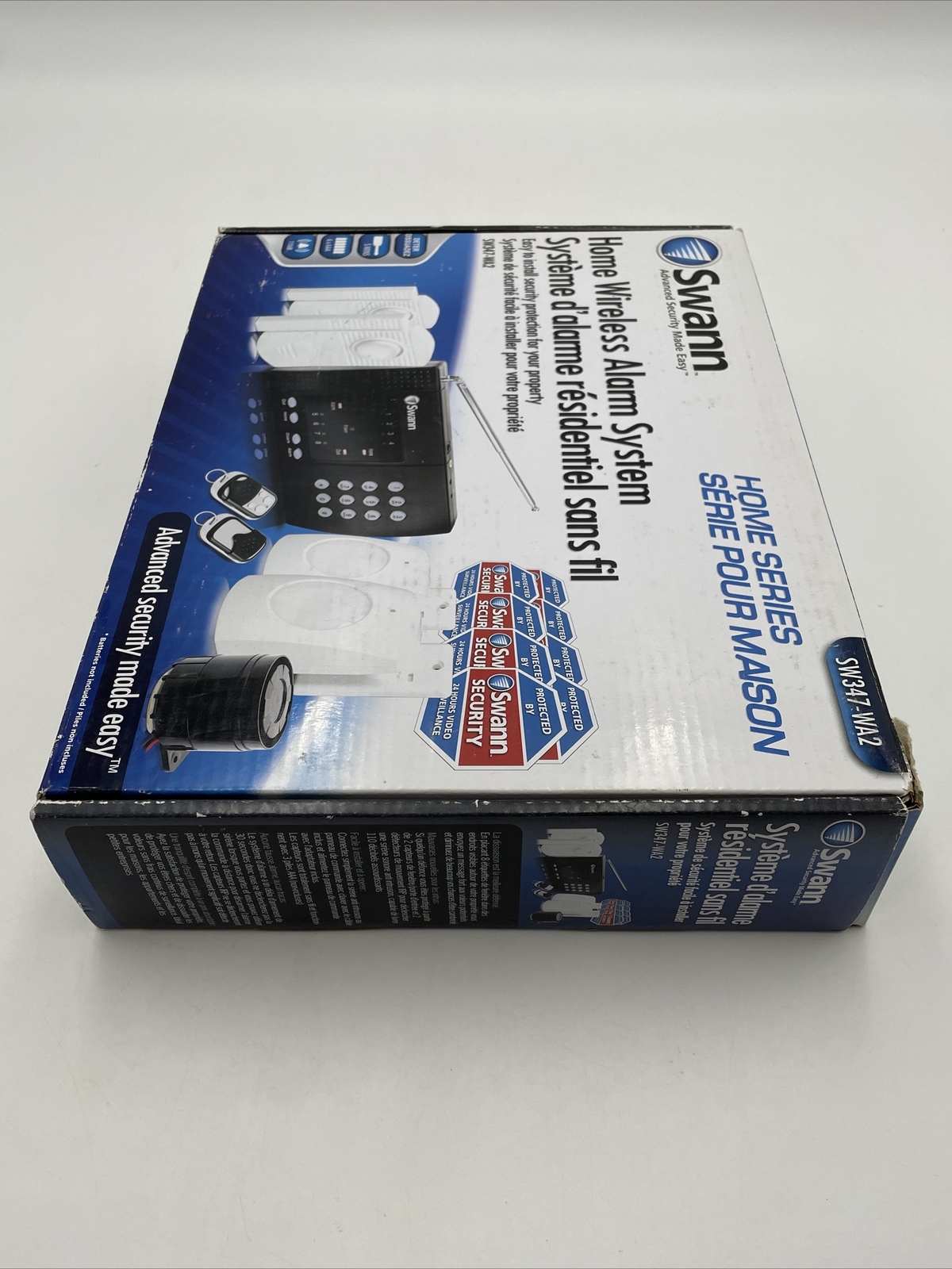 Swan Home Wireless Alarm Security System Brand New SW347-WA2