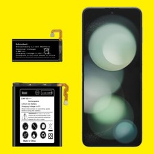Business 2720mAh 1020mAh Battery For Samsung Galaxy Z Flip 5 SM-F731U SmartPhone