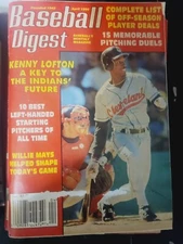 Kenny Lofton ~ Cleveland Indians ~ April 1995 ~ 4/95 Baseball Digest ⚾ Magazine