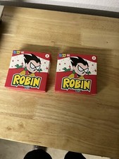 Lot Of 2 McDonald's Happy Meal Toy 2022 DC Teen Titans Go 2 Robin NEW IN BOX