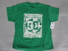 Bambini Ragazzi Originale DC Moda Casual Skate BMX MX Tee T-SHIRT S M L Verde