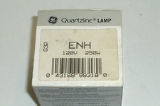 General Electric Quartzline Projection Lamp ENH 250W 120V