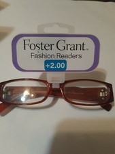 2.00 FOSTER GRANT WOMENS FASHION READING GLASSES READERS