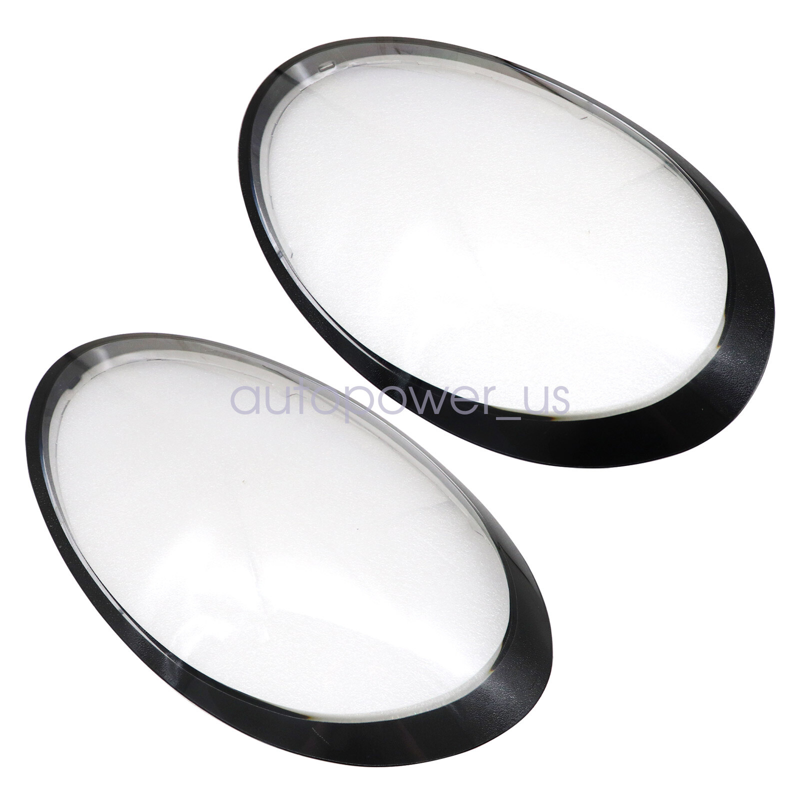 A Set Front Headlight Lens Cover ＆Glue Fit Porsche 991 911 Targa