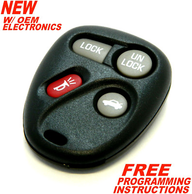 OEM ELECTRONIC REMOTE KEY FOB FOR 2001-2005 CHEVROLET IMPALA 10443537 KOBLEAR1XT