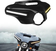 LED Front Batwing Outer Fairing W/Turn Signal for Harley Street  Glide 2014-2024