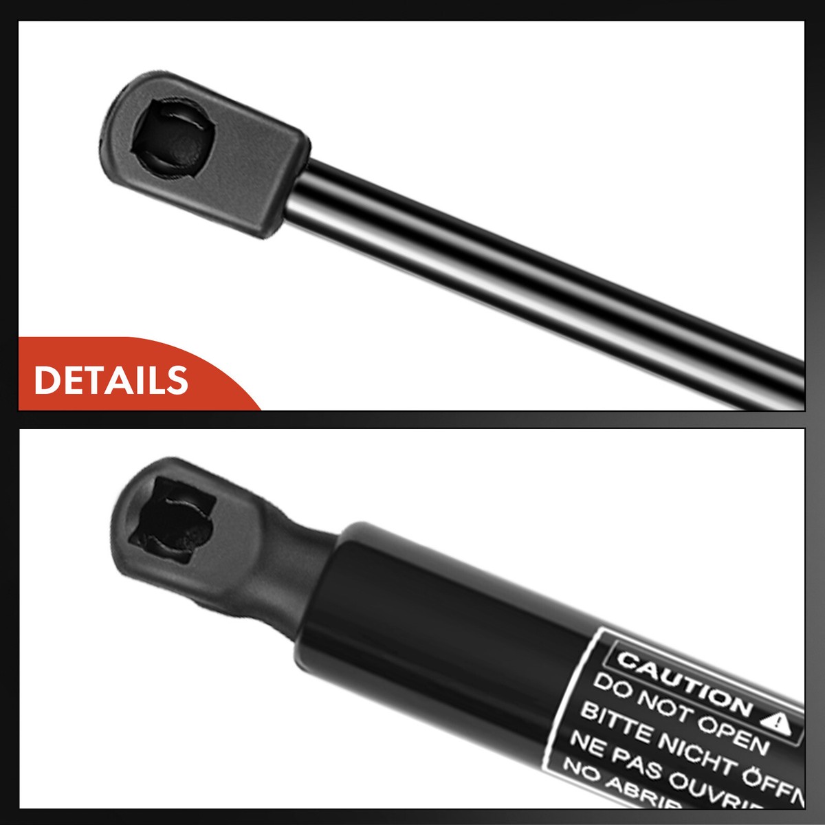 Acura RDX Rear Tailgate Struts - Gas Pressure Lift Supports For 2013-2017 Models