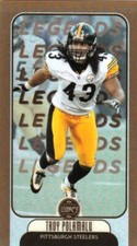 2021 Panini Legacy Football Troy Polamalu Legends Mini Bronze Parallel #91/100