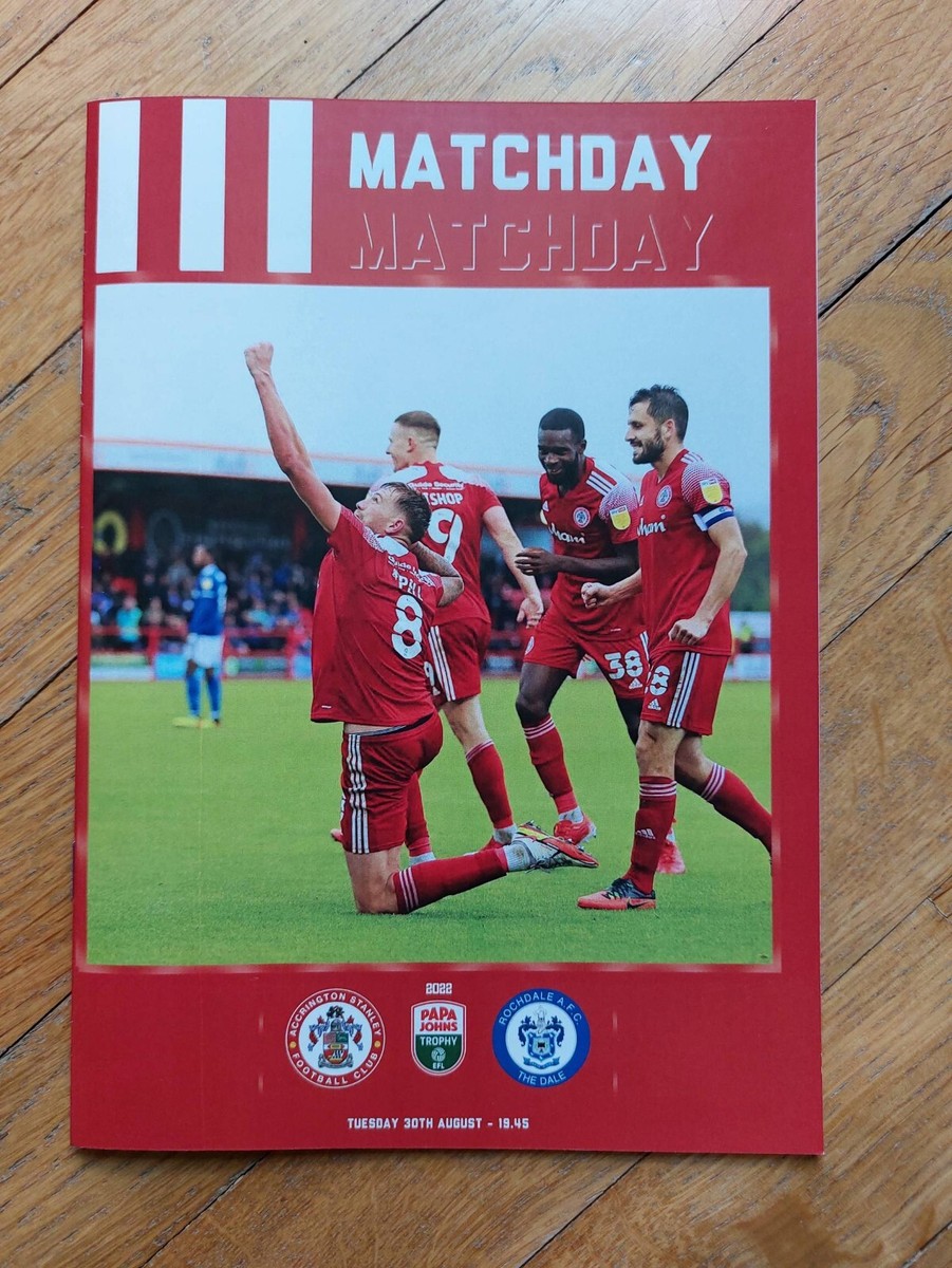 TODOS LOS PROGRAMAS DE EDICIÓN OFICIAL Y FAN 2022 2023 EFL Papa John’s  Trophy