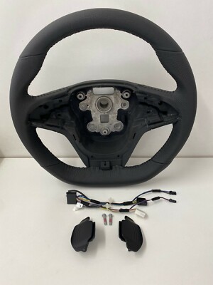 Genuine GM VF Commodore Leather Steering Wheel Kit with Paddle Shifters
