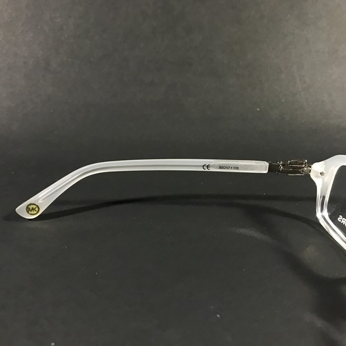Michael Kors Eyeglasses Frames MK868 111 Matte Clear Rectangular 50-17-135 - Picture 9 of 12