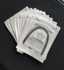 20 Packs Dental Orthodontic Super Elastic NITI Arch Wires Rectangular Ovoid