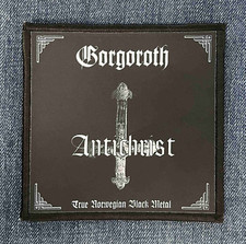 Gorgoroth Antichrist Sublimated Printed Patch Norwegian Black Metal Band Logo