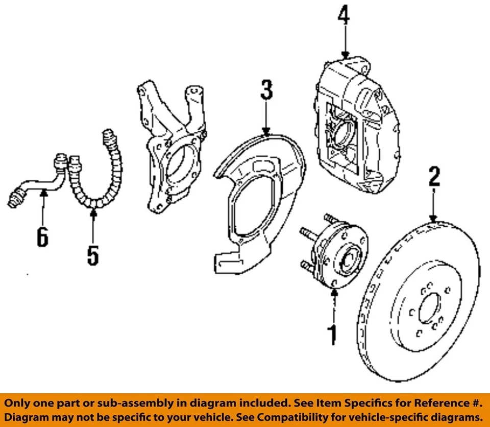 Dodge Stealth RT 1991 1994 turbo manual OEM juego de 4 pinzas de freno Foto 3 de 4