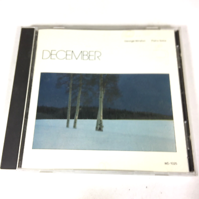 DECEMBER - GEORGE WINSTON - PIANO SOLOS - AUDIO CD | eBay