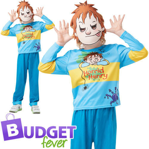 Ginger Horrid Henry Chisel Chucky Wig Book Week Kids Halloween Fancy