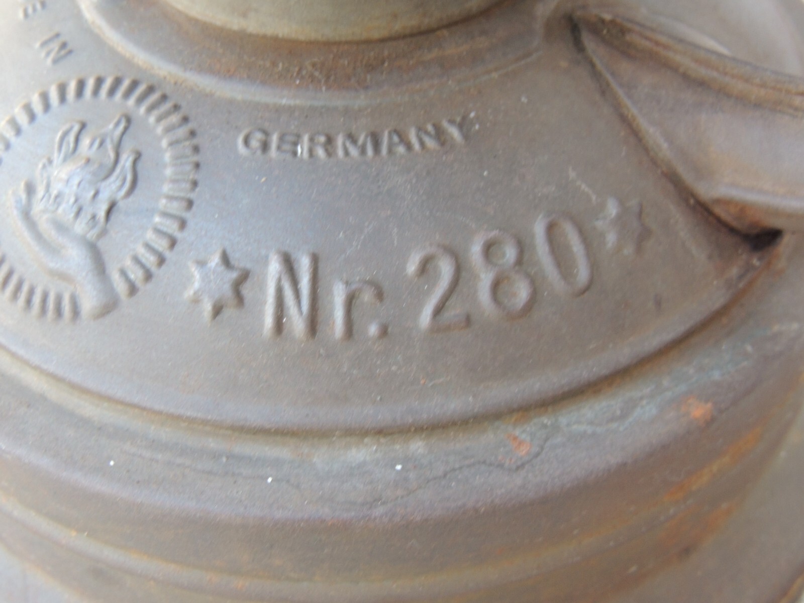 Vintage Nier Feuerhand Firehand No.280 Kerosene Oil Lantern Germany, Original