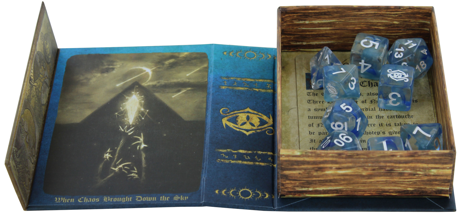 Игральные кости Elder Dice: Eye of Chaos - Набор многогранных кубиков Supernova