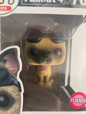 Funko Pop 76, Fallout Dogmeat Flocked, selten und OVP