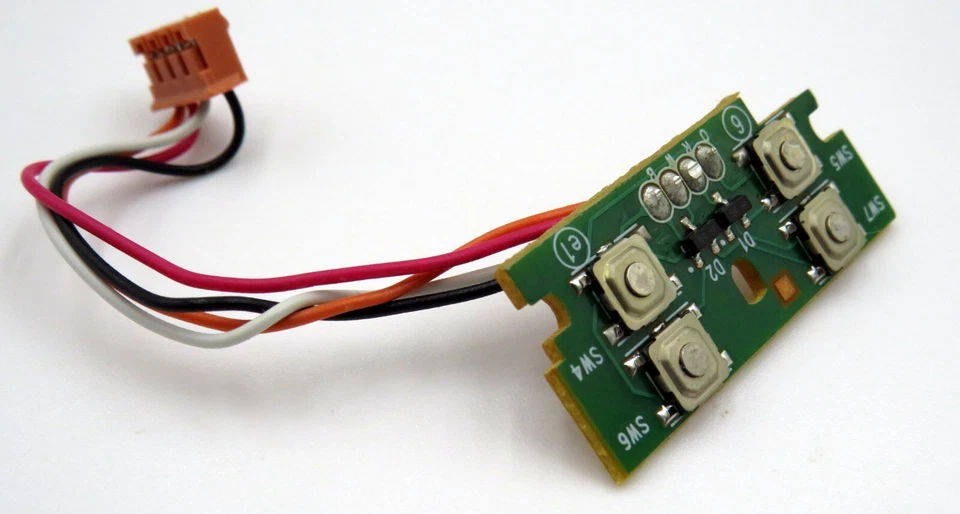 Logitech G700 & G700s Ersatz-Platine mit Seiten-Tasten  G4 bis G7 original - Bild 3 von 4