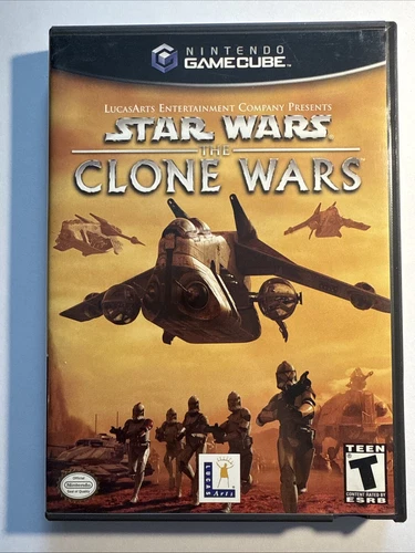 Star Wars: The Clone Wars (Nintendo GameCube) CIB Complete