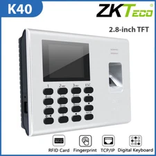 ZKTeco K40 Biometric Fingerprint Attendance Machine Time Attendance Clock