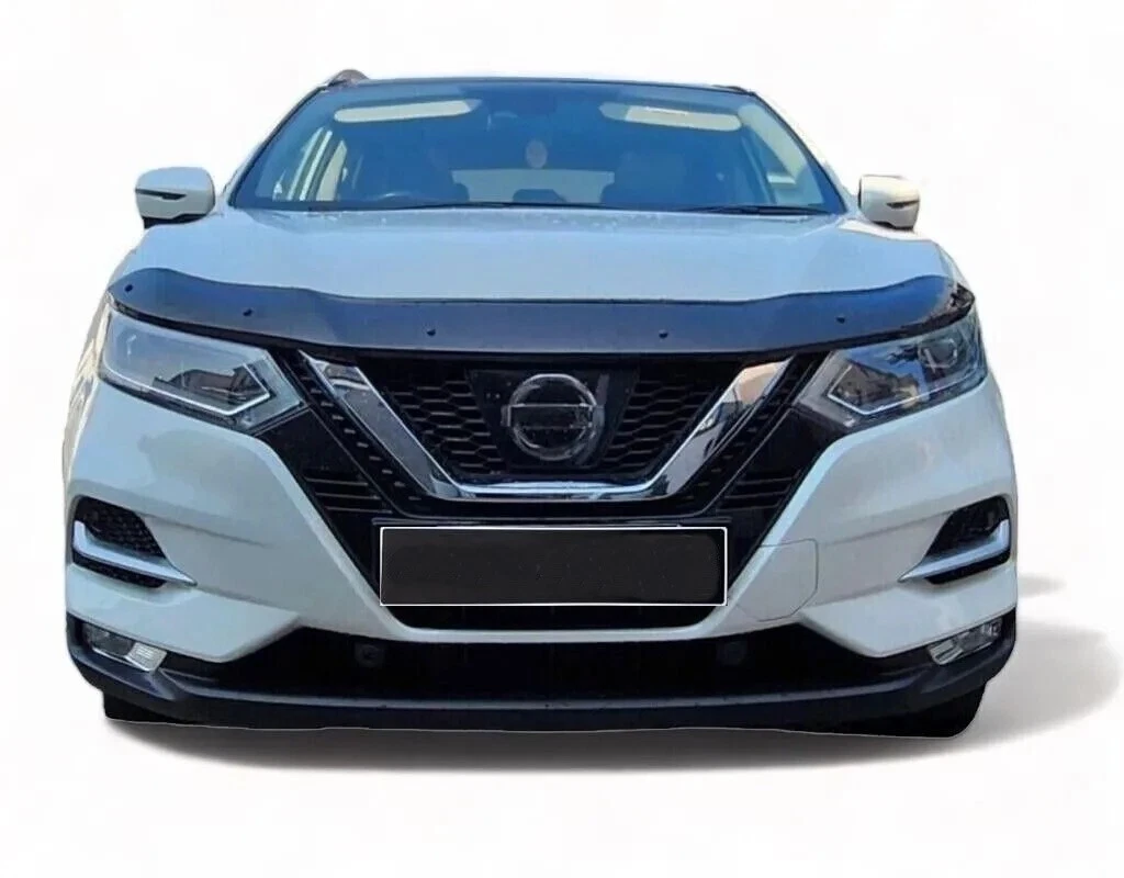 BONNET WIND STONE DEFLECTOR PROTECTOR FOR NISSAN QASHQAI J11 2017-2020 - Picture 1 of 6