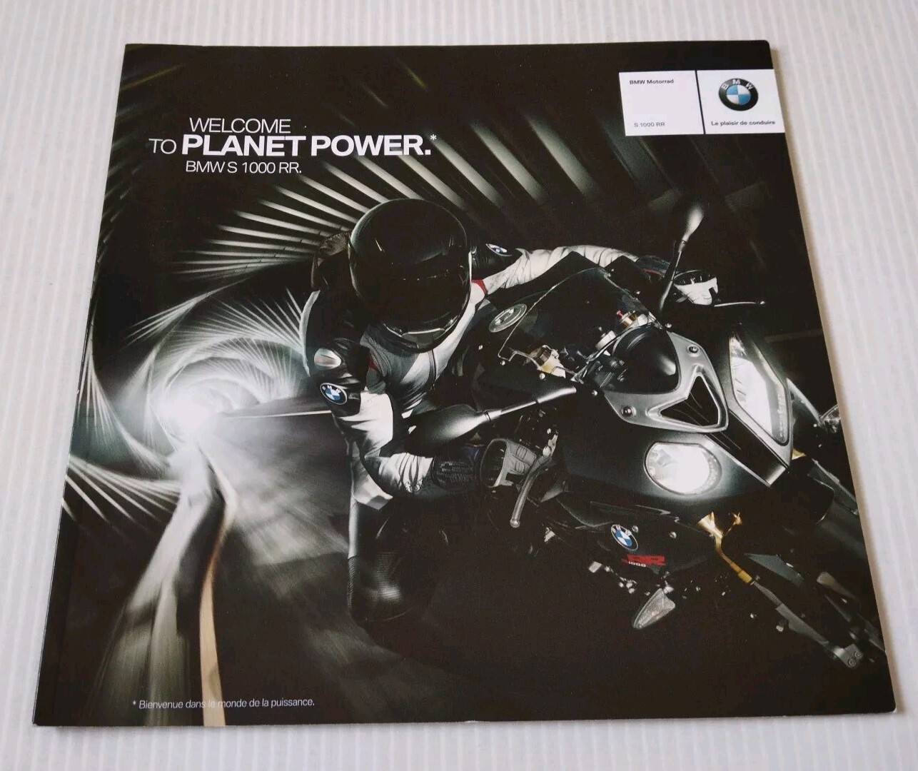 Brochure BMW S 1000 RR 2009 : Catalogue Moto d'Origine de 32 Pages en Français