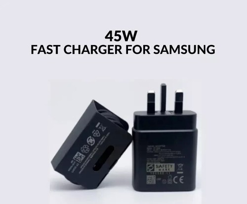 OFFICIAL GENUINE SAMSUNG 45W PD ADAPTER With USB-C CABLE For S24 Ultra S23 S23FE - 第 1/10 張圖片
