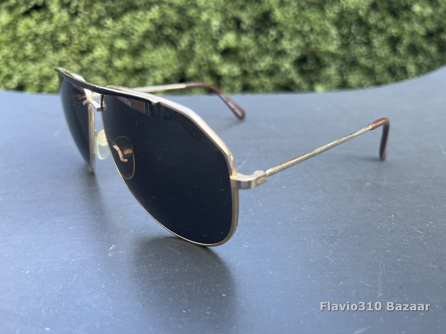 Authentic VISUAL SCENE 5901HP Aviator Sunglasses … - image 2