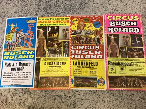 Circus Busch - Roland Konvolut Hänger