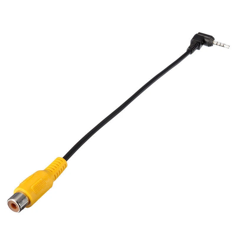 RCA Female to 2.5mm Stereo Male For GPS AV-in Converter Video Cable Connector - Image 4 of 4