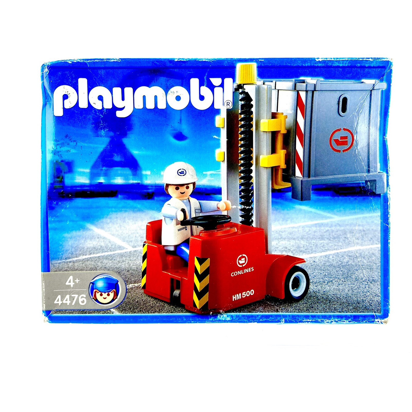 Playmobil 4476 Forklift Operator Set Toy New Sealed Box Rare Kids 2004 ...