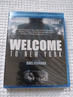 WELCOME to New York (Blu Ray 2014 Widescreen) Gerard Depardieu NEW Sealed F-Ship