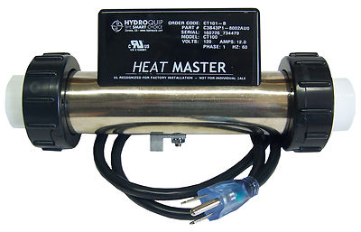 Jetted Bathtub Heater Hydro-Quip Heat Master ''In-Line Pressure'', 1.5KW, 120volts