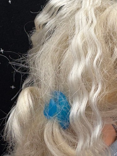 Barbie Twist & Turn Mattel vintage con anello vestito orecchini e accesso capelli. 11" senza scarpa - Foto 5 di 11