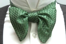 CAMELLUCCI Men's Self tied Big Butterfly Bow tie S464 Green Gift Box