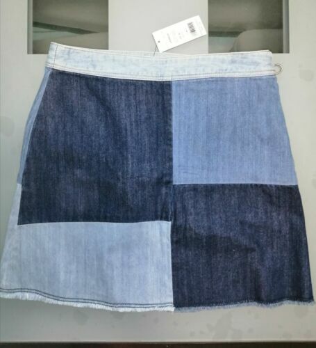 Jupe Droite Bleu Marine Bianca En Viscose - Taille L (42), Style Pencil Skirt Avec Poches