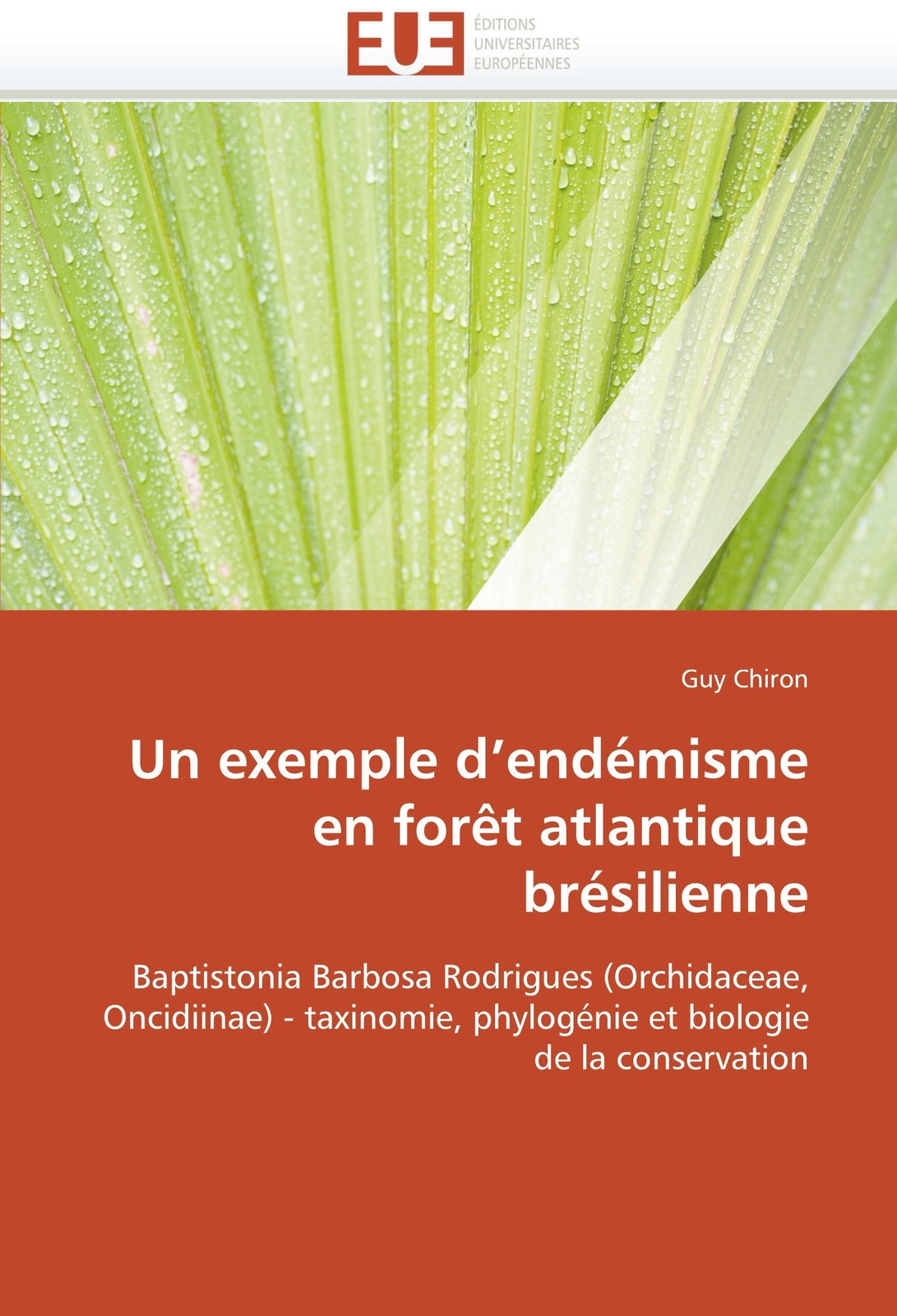 Un Exemple D''endémisme En Forêt Atlantique Brésilienne Guy Chiron