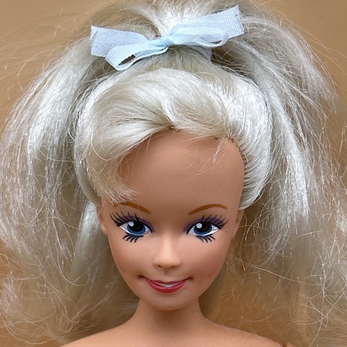 Barbie Clone Doll Vintage 1993 Lucky Ind. Co. Ltd. 211253 Blonde Nude For OOAK - Picture 8 of 24