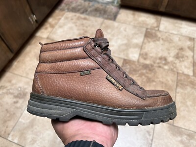 Mephisto Brown Leather Ankle Boot Gore-Tex Waterproof Women's 7.5M