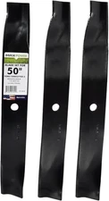 Maxpower 561381B 3 High Lift Blade Set for 50'' Cut Toro Time Cutter Z Mower