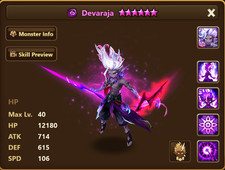 Summoners War Europe Benedict + dark indra