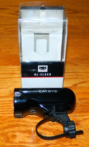 CatEye HL-EL320 Bike Multi-Function Light Made in Japan Works