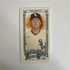 Topps 2025 Allen & Ginter Chase Meidroth Chicago White Sox Rookie #115 Card