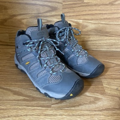 KEEN Koven Waterproof Boots 1020212 Steel Grey/Wasabi Women's Size